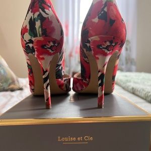 Louise et Cie Floral stiletto pumps